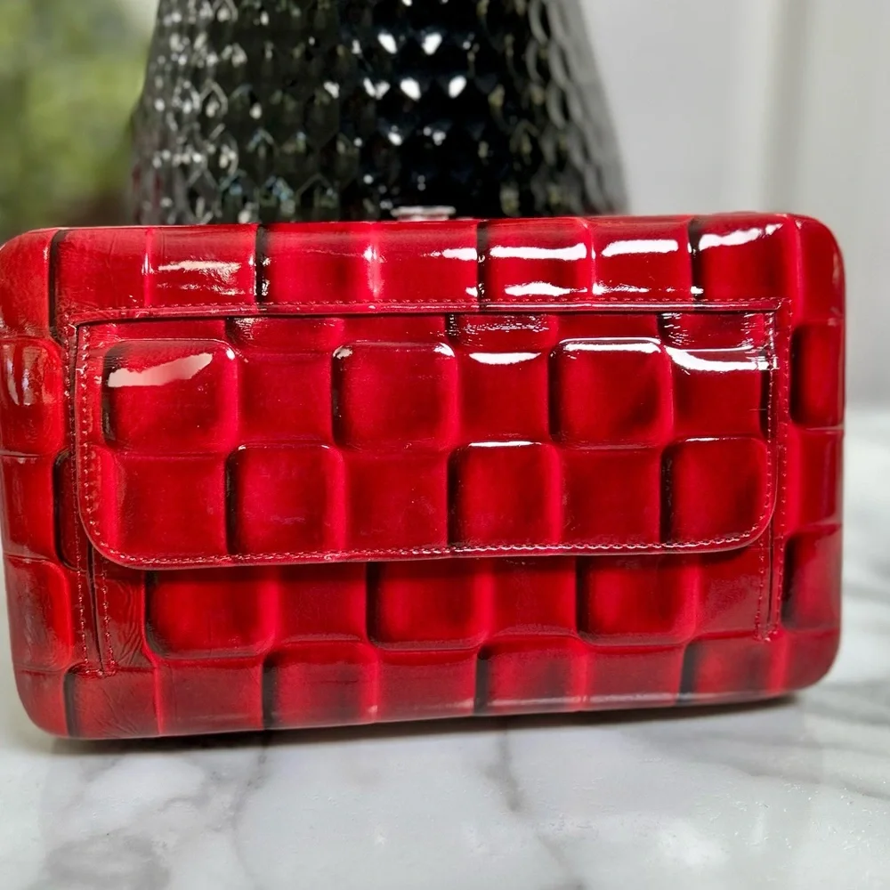 RED AND BLACK WALLET - Picture 3 of 12